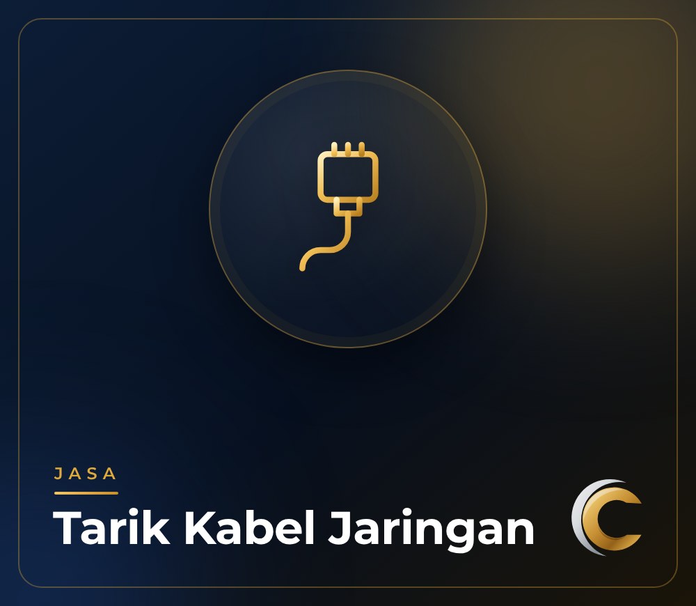 Jasa Penarikan Kabel Jaringan