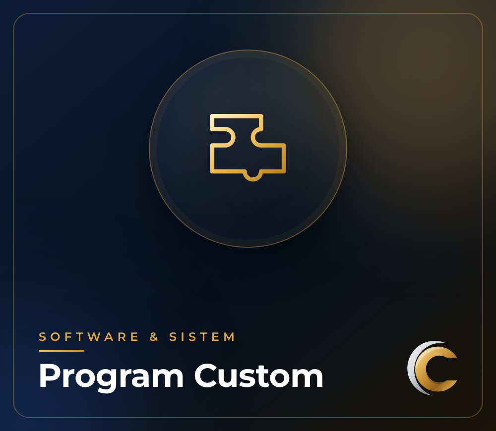 Program Custom Sesuai Kebutuhan
